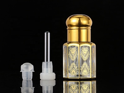 Cj-2021 Оптовая Продажа Арабо-3 Мл! Бесплатная Доставка! 6 Мл 12 Мл Attar Декоративные Золотого,Серебряного,Черного Цвета Флаконы Для Эфирных Масел